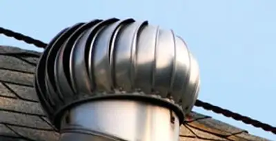 attic fan installation services with professionally installed roof ventilation unit in Evansville, IN