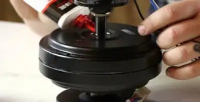 Ceiling fan motor repair and internal component adjustment in Evansville, IN