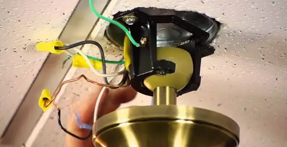 Ceiling fan wiring repair and electrical connection service in Evansville, IN