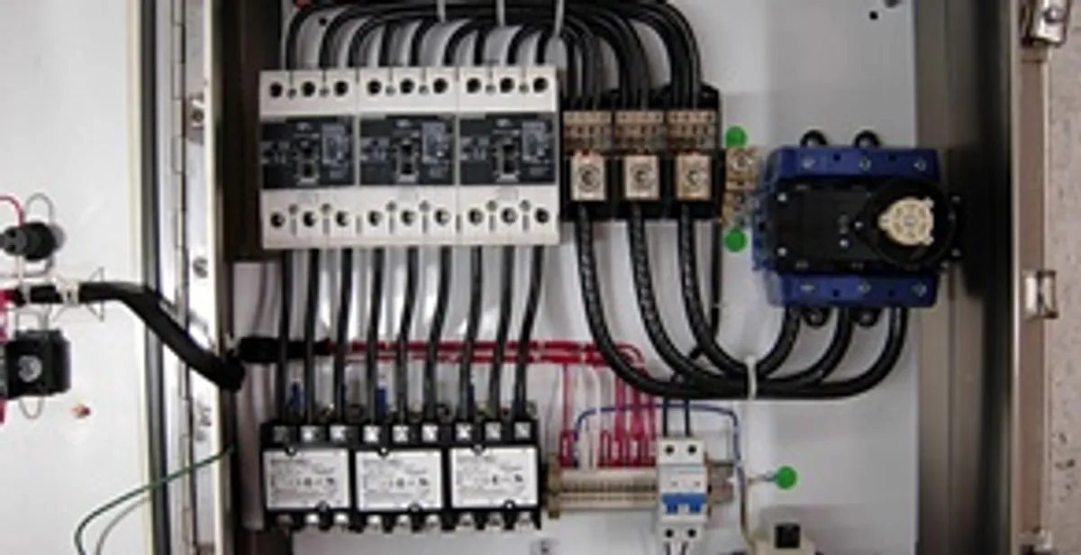 Electrical panel installation with organized circuit breakers and wiring in Evansville, IN