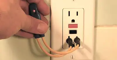 gfci circuits service testing ground fault circuit interrupter outlet to ensure electrical protection in Evansville, IN