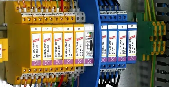 lightning surge protection equipment integrated into electrical system by certified electricians in Evansville, IN