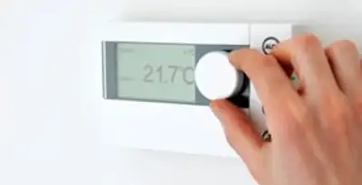 Thermostat installation service with professional adjusting temperature control in Evansville, IN